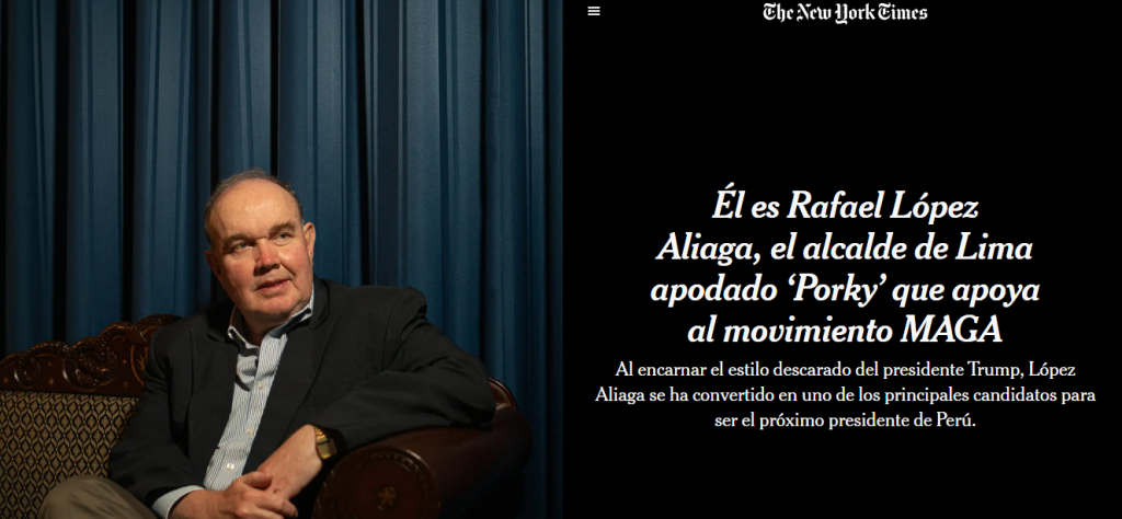 Rafael López Aliaga  oficcial