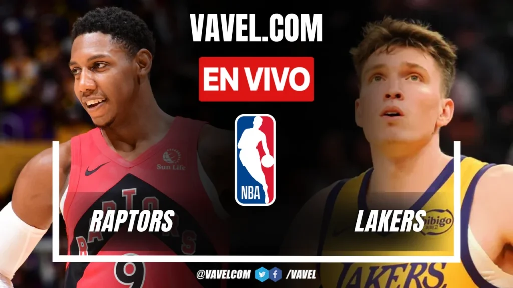 Raptors vs Lakers  live