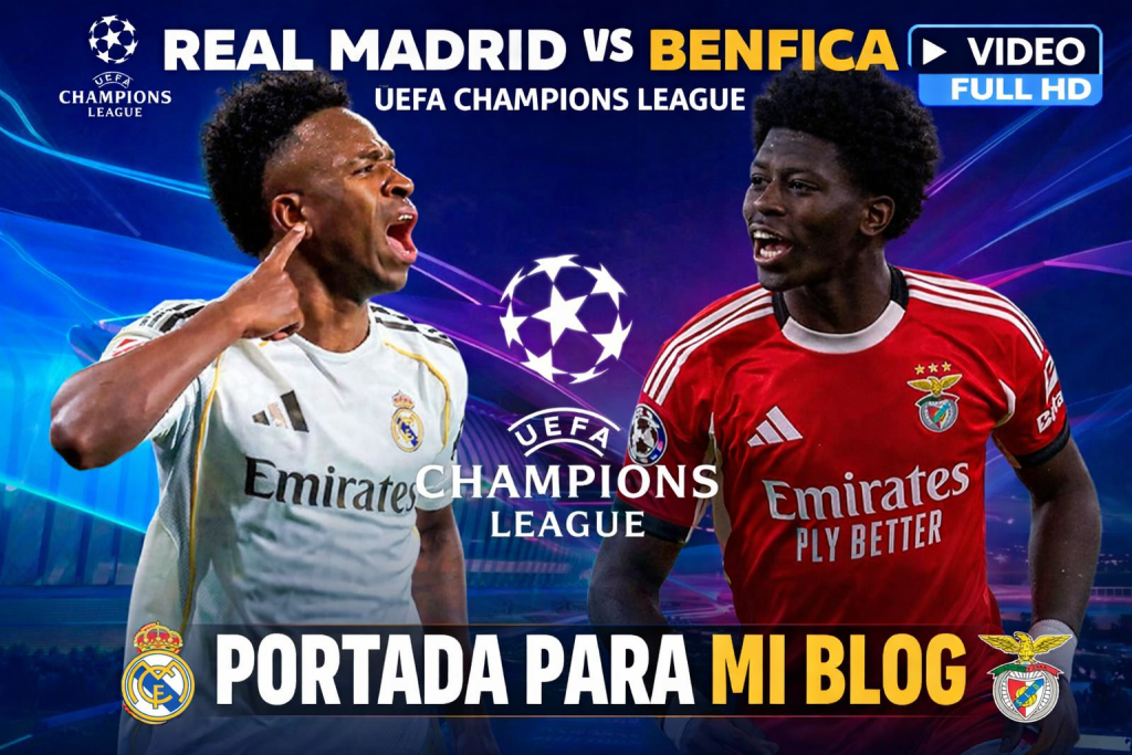 Real Madrid vs Benfica Full Match
