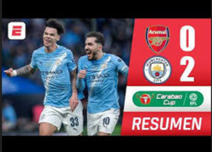 arsenal vs manchester city  Carabao Cup