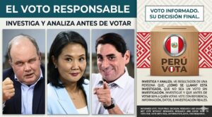 UN  VOTO  CON  RESPONSABILIDAD  VALE EL PERU