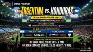 Argentina  vs  Honduras  channel live
