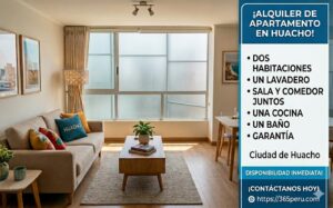 alquiler  departamento en huacho