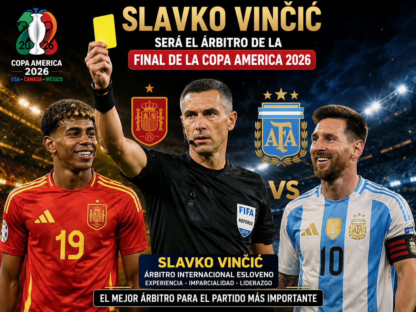 Slavko Vinčić (nacido el 25 de noviembre de 1979 en Maribor, Eslovenia) es un reconocido árbitro de fútbol esloveno de 46 años, con una amplia trayectoria internacional.