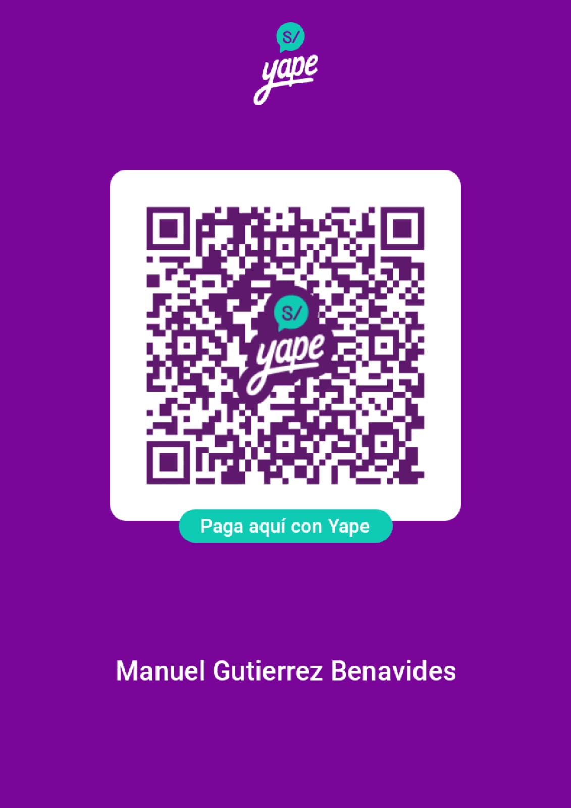 QR Yape El Radar