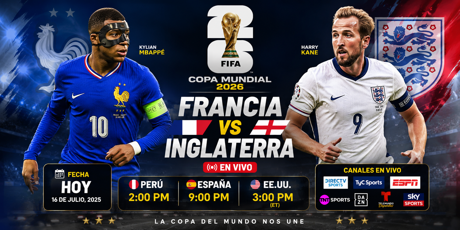 Francia  vs  Inglaterra