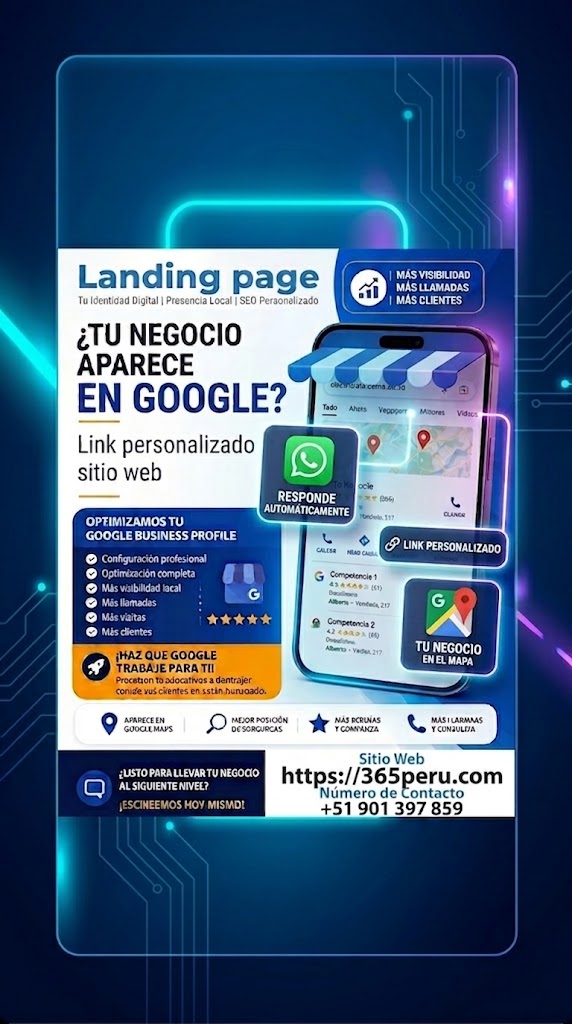 Landing page 365Peru